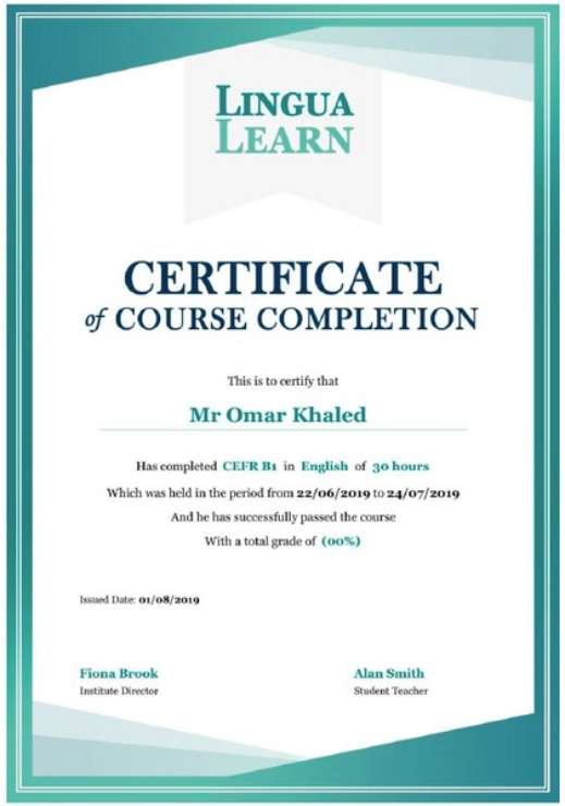 CEFR cerf អង់គ្លេស A1.2 វគ្គសិក្សាអ្នកចាប់ផ្តើម