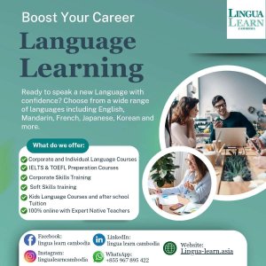 Discover the power of language with Lingua Learn Cambodia!