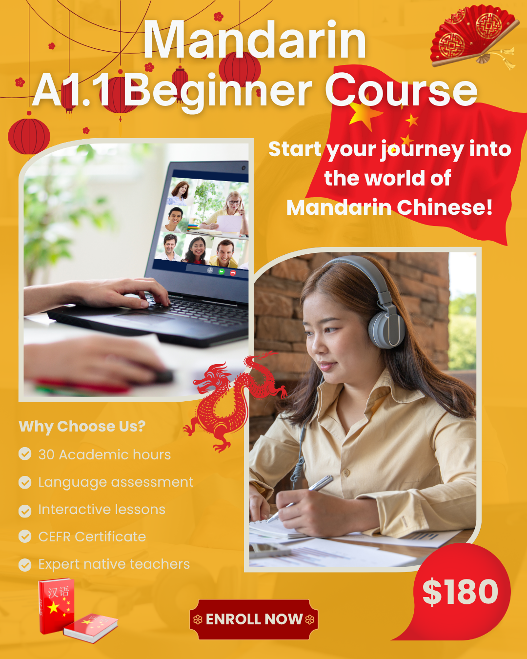 Mandarin A1.1 Beginner