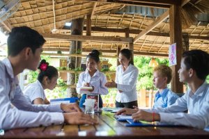 ការបណ្តុះបណ្តាលបដិសណ្ឋារកិច្ចសាជីវកម្មសម្រាប់ក្រុម Borei Angkor Resort & Spa